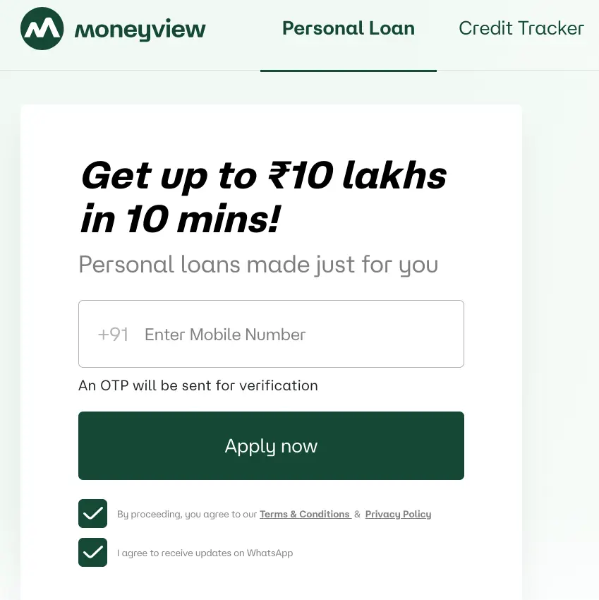 Money View Personal Loan